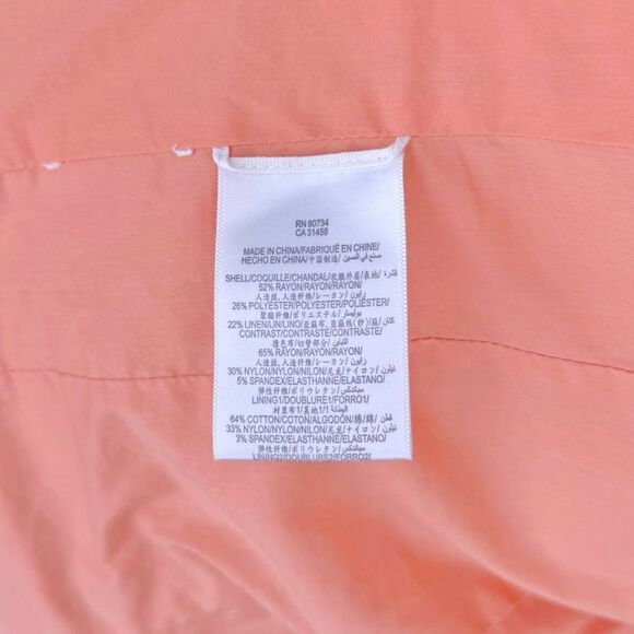 BCBGMAXAZRIA EUC Abree draped open-front jacket in Blush Size L - Picture 10 of 10